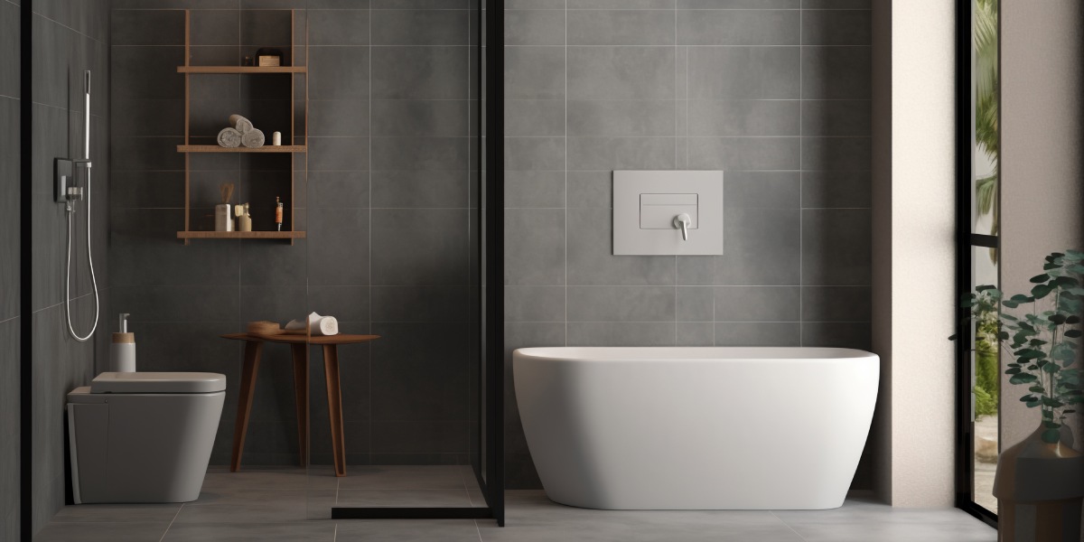 Remodeled bathroom